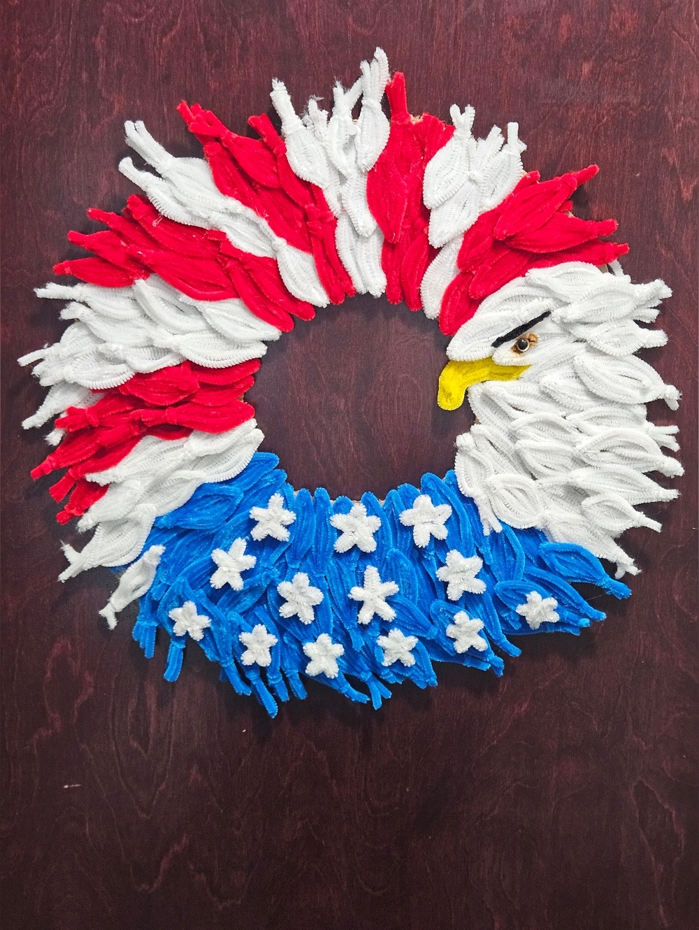 Handcrafted 4th Of July Wreath